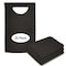 Proheal Disposable Adult Bibs Tie Back  Perfect for Seniors Painting  Eating  Black 25 Pack 25PK PH-16439H - alternate 3